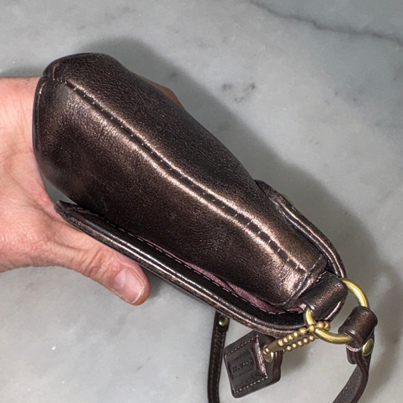 Coach Purse Bag Handbag Kristin Leather Clutch Wristlet Mini Bag Pocketbook - Picture 11 of 16